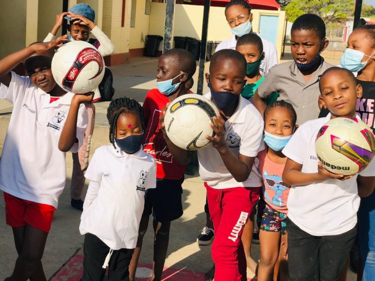 Sports at Ndjuluwa97 after school academy in Windhoek